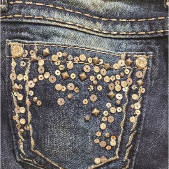 NWOT Miss Me Embellished Jean Capris in Size 25 - Picture 6 of 10